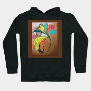 Abstract Acrylic Painting Hoodie